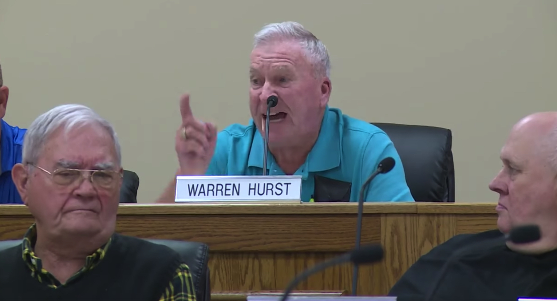 White straight man rants about a 'queer running for president' while claiming white straight men have very few rights