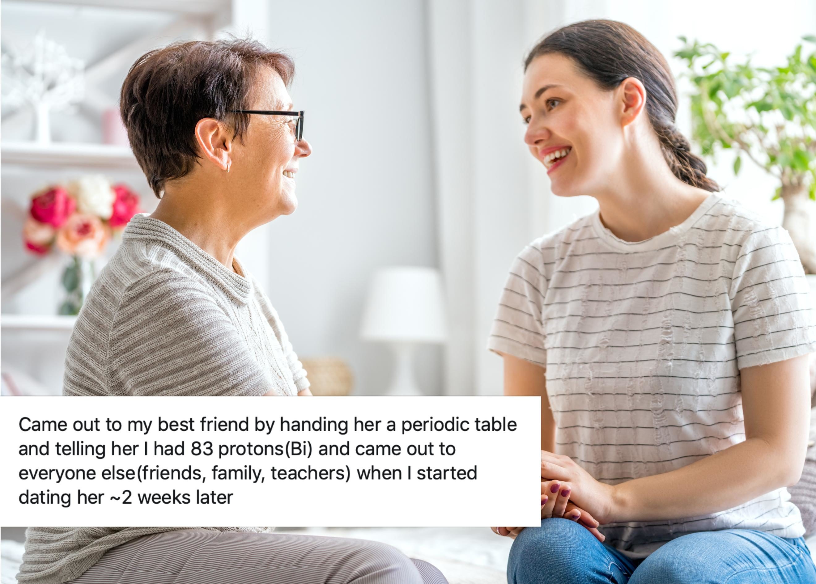 People are sharing their emotional, moving and sometimes hilarious stories for National Coming Out Day