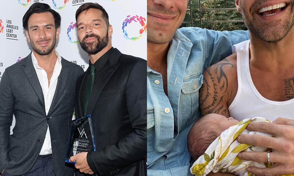 Ricky Martin announces he's become a dad for a fourth time with adorable photo