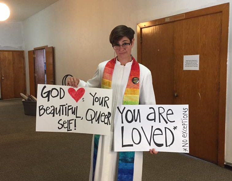 Queer pastor on leave without compensation for being a 'practicing homosexual'