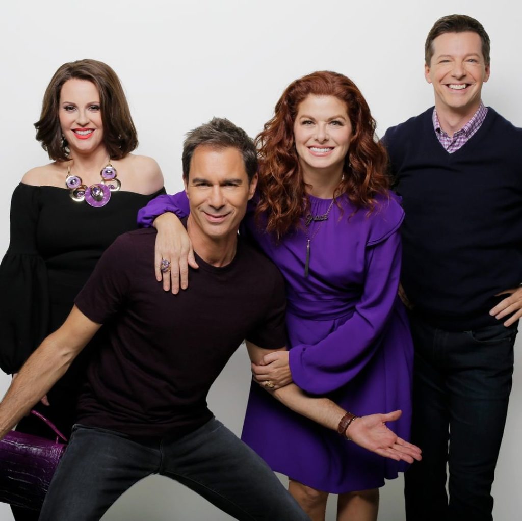Will &amp; Grace feud Megan Mullalay, Eric McCormack, Debra Messing and Sean Hayes have rarely been seen together 