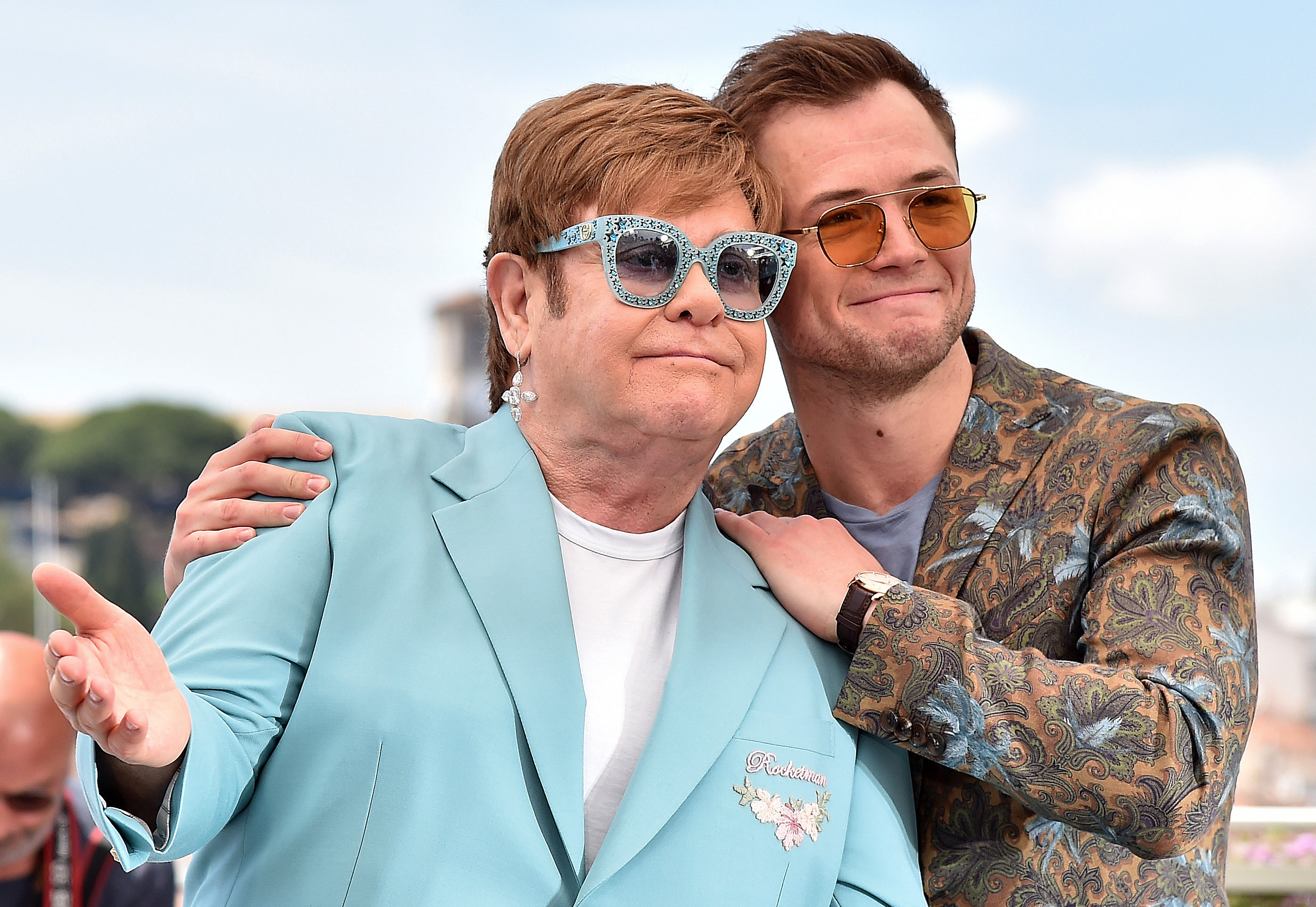 Elton John christened Taron Egerton with a sickening drag name after filming Rocketman