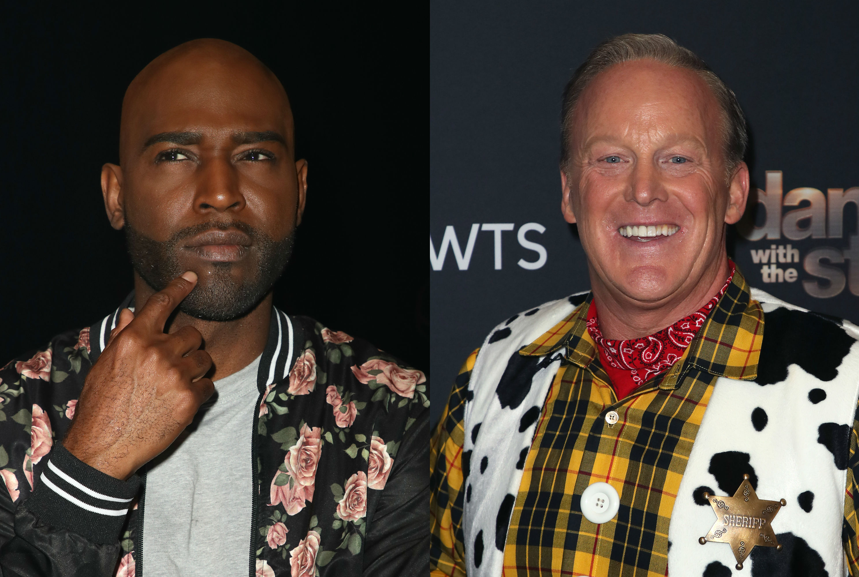 Karamo Brown U-turns on relationship with Sean Spicer, really wants you to know there's definitely 'no friendship'