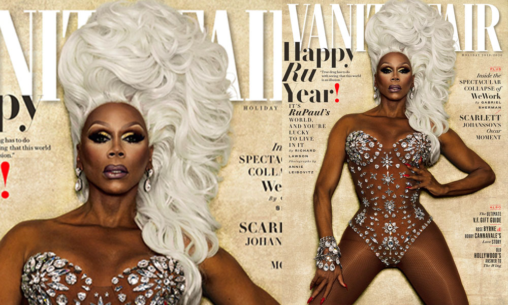 Step aside Rembrandt and Da Vinci, because RuPaul Andre Charles' Vanity Fair cover is art of the highest order