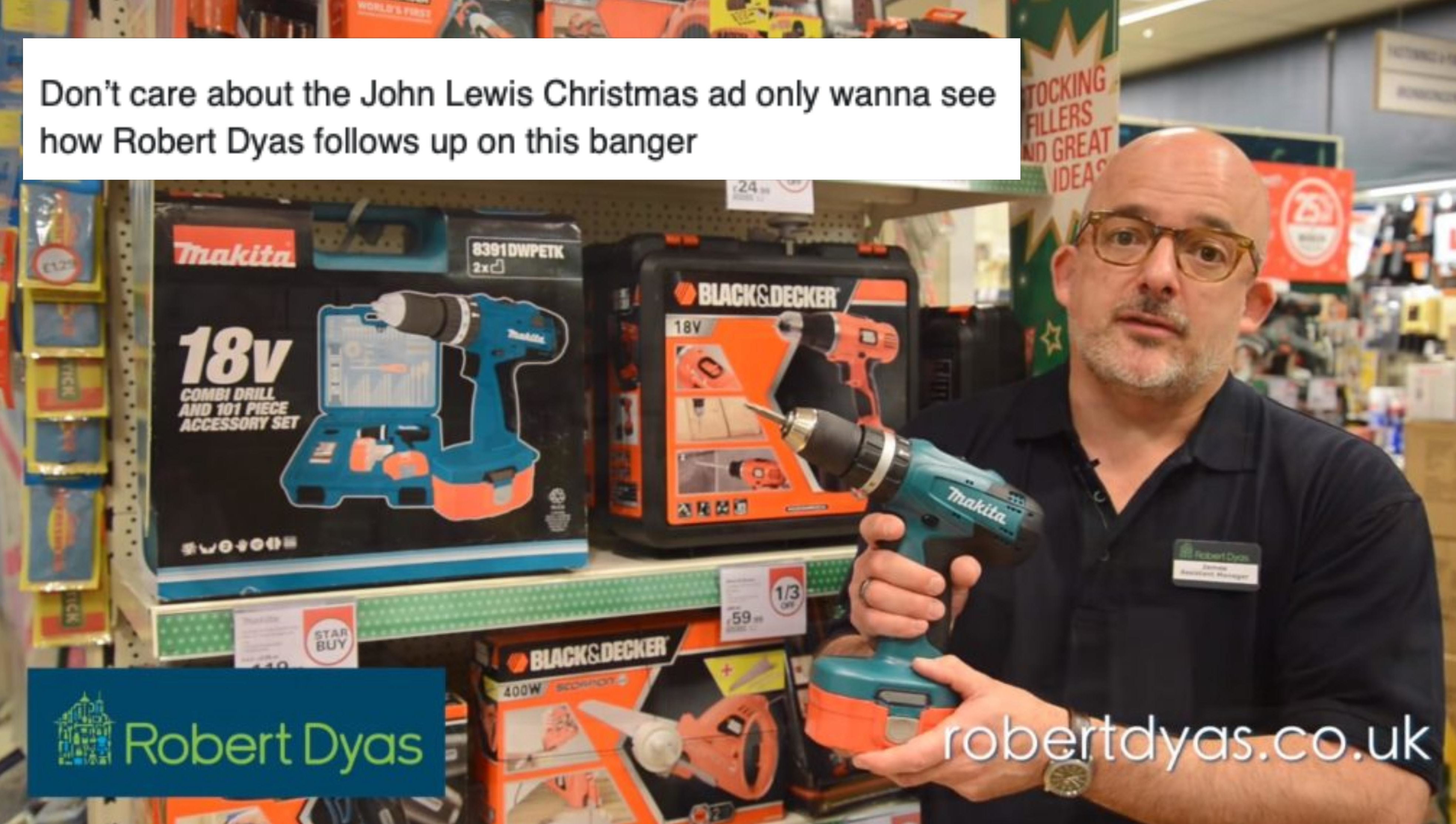 That bizarre gay Robert Dyas advert is back and we can officially confirm Christmas season has begun