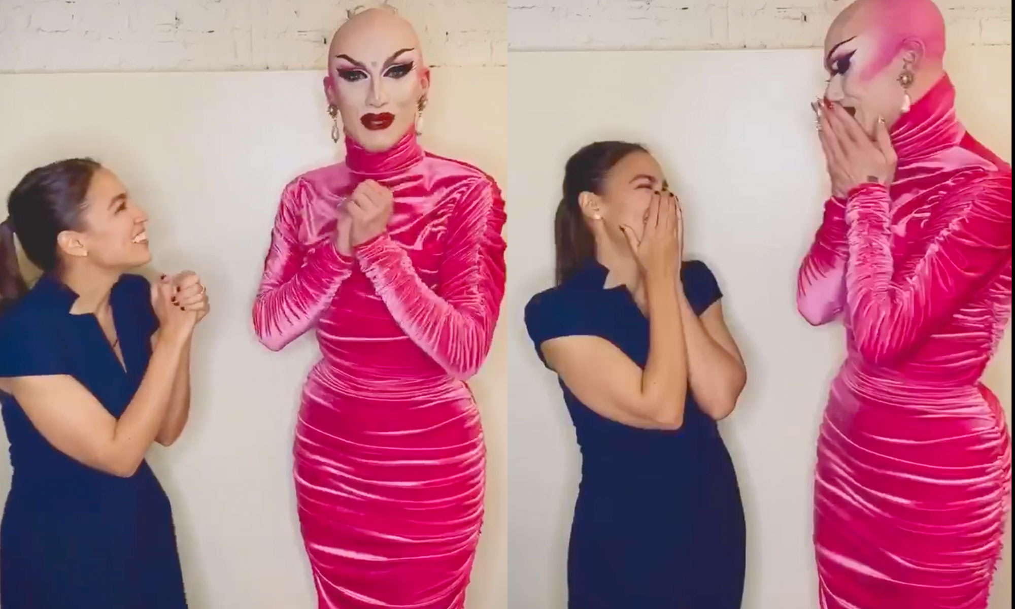 The alt-right is seriously, seriously triggered by Alexandria Ocasio-Cortez meeting Sasha Velour