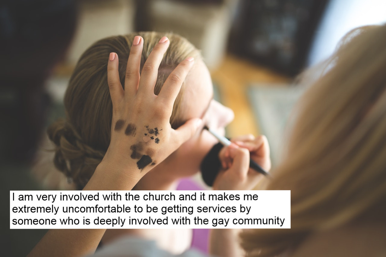 A ridiculous homophobe refused to hire a beautician because she has queer friends. Yes, really