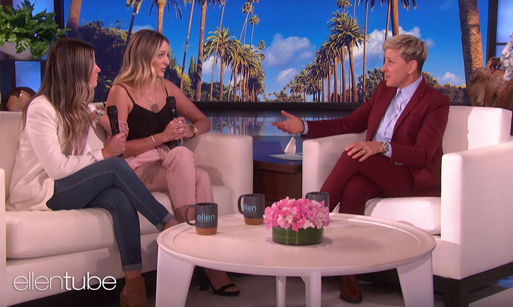 A newly engaged lesbian rejected by her parents asked Ellen to walk her down the aisle and, well, just watch what happened