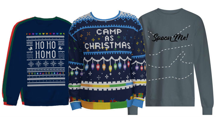 Whether a secret Santa present or your work party, here are 9 LGBT Christmas jumpers you need this festive season