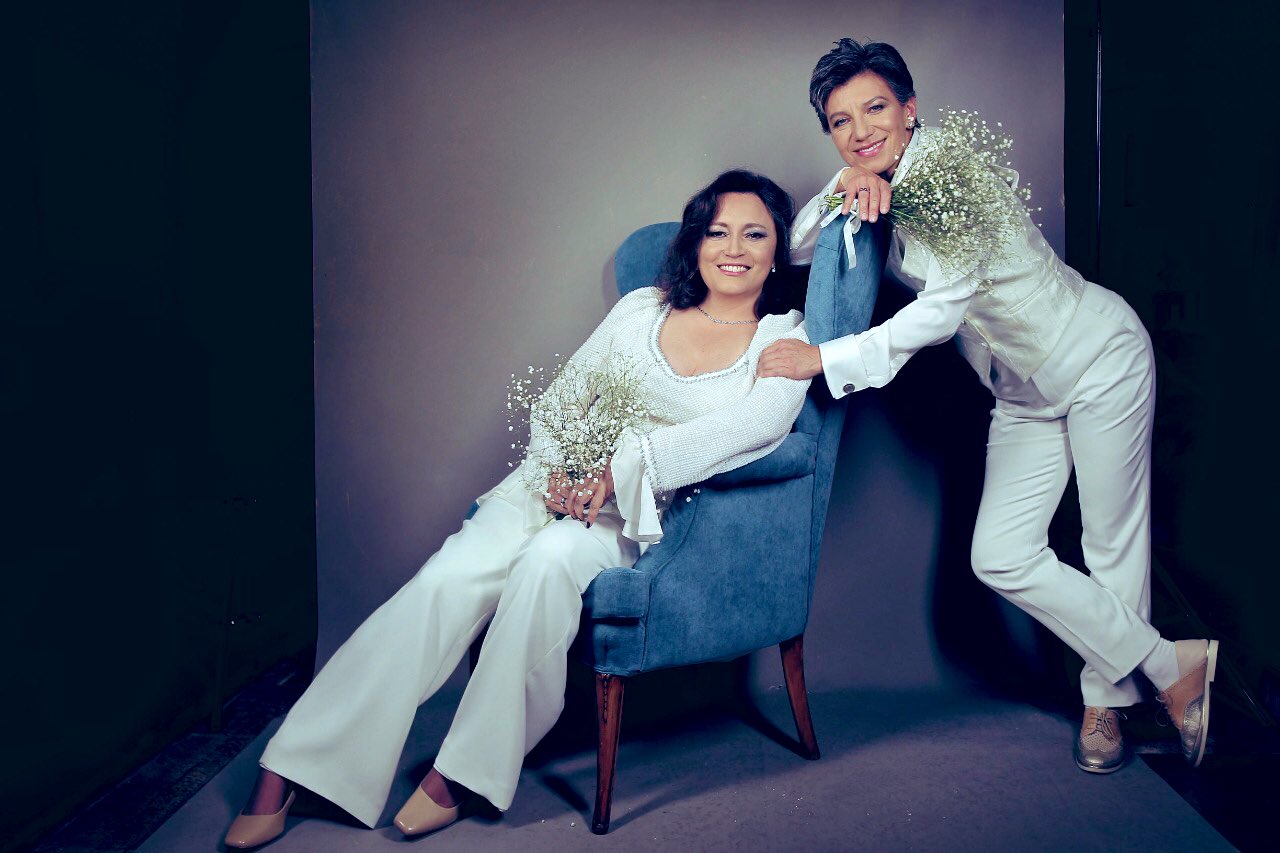 The new lesbian mayor of the Colombian capital Bogotá just married her senator girlfriend