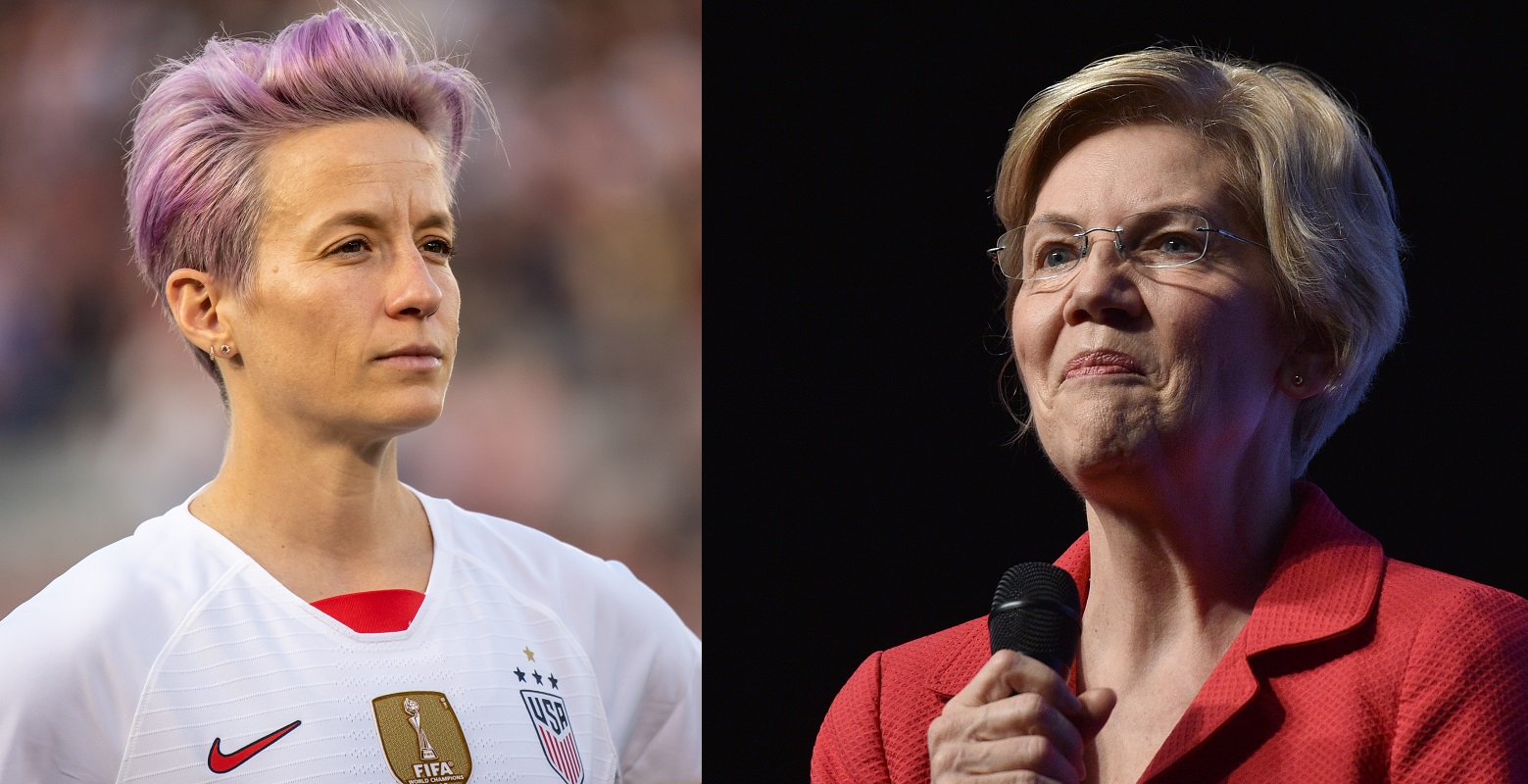 Megan Rapinoe endorses Elizabeth Warren for president