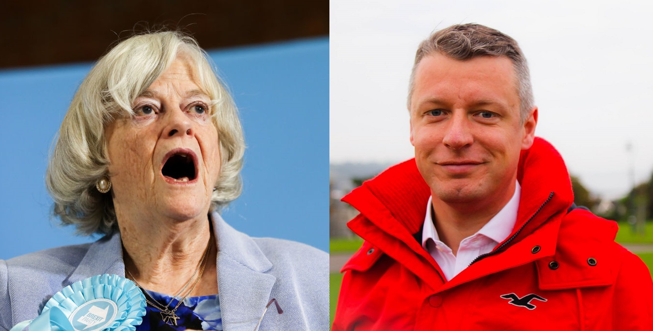 Ann Widdecombe suffered a humiliating election defeat to a gay man