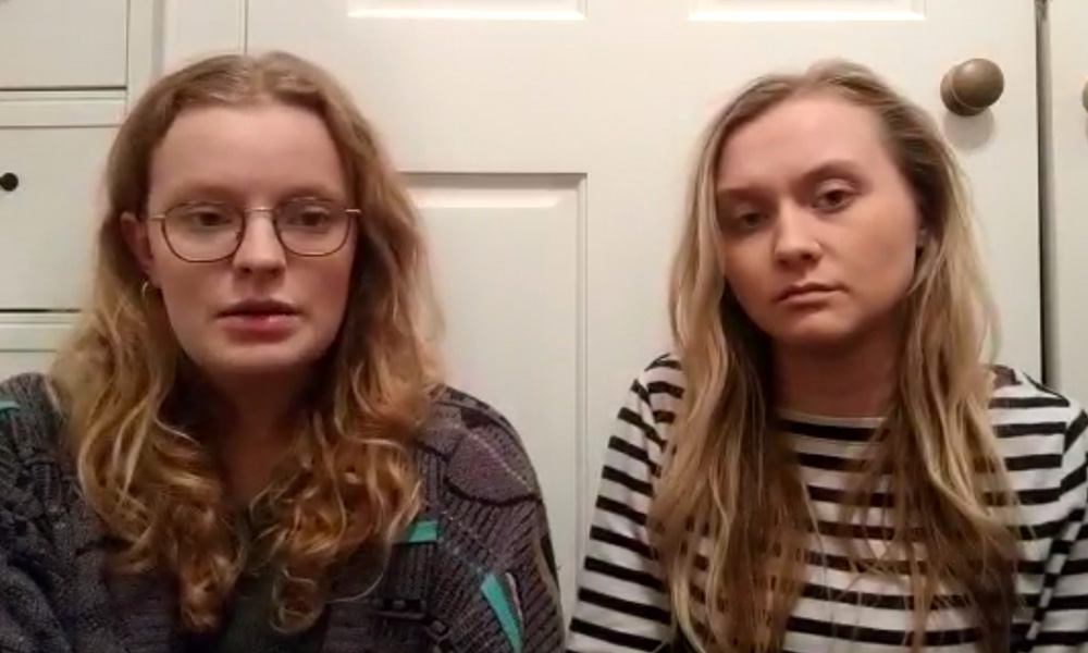 Lauren Soley and Josie Kemp