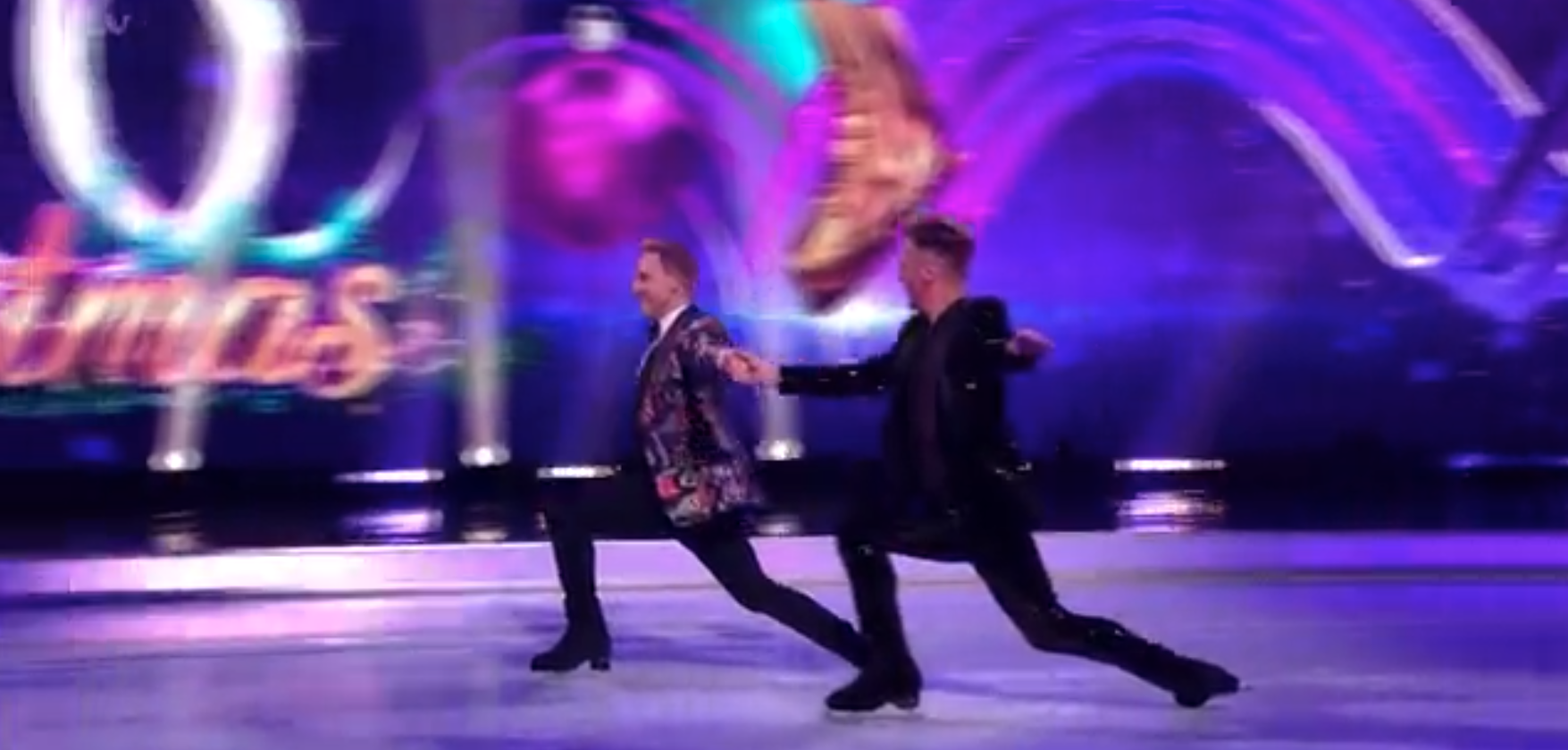 Ian 'H' Watkins 'cried tears of joy' after making Dancing on Ice debut with same-sex partner Matt Evers