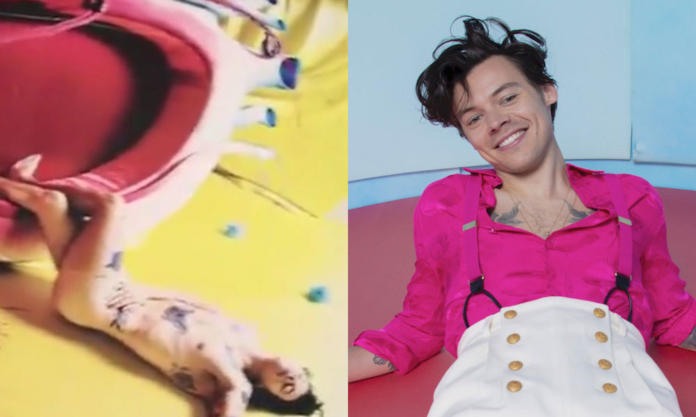 If you buy the new Harry Styles album you'll get to see him naked. Yes, really