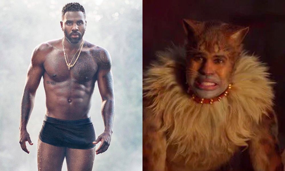 Jason Derulo thinks Cats is 'a brave piece of art' and a 'deportation to another dimension' – even if his penis was '125%' airbrushed out