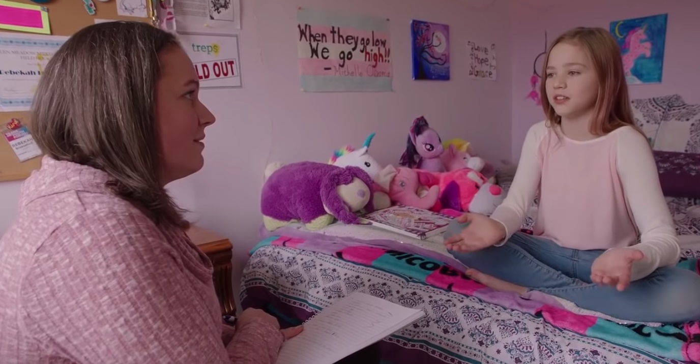 Rebekah Bruesehoff and her mum have campaigned for inclusive education 