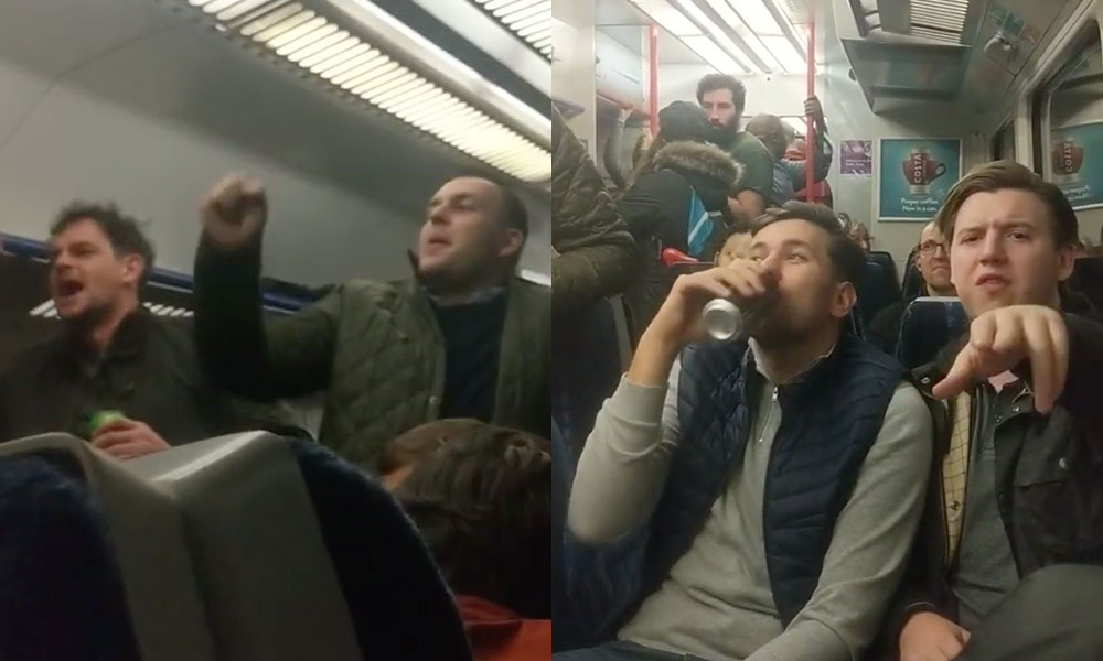 Queer women who stood up to ‘drunk’ gang chanting vile abuse want you to help publicly shame them