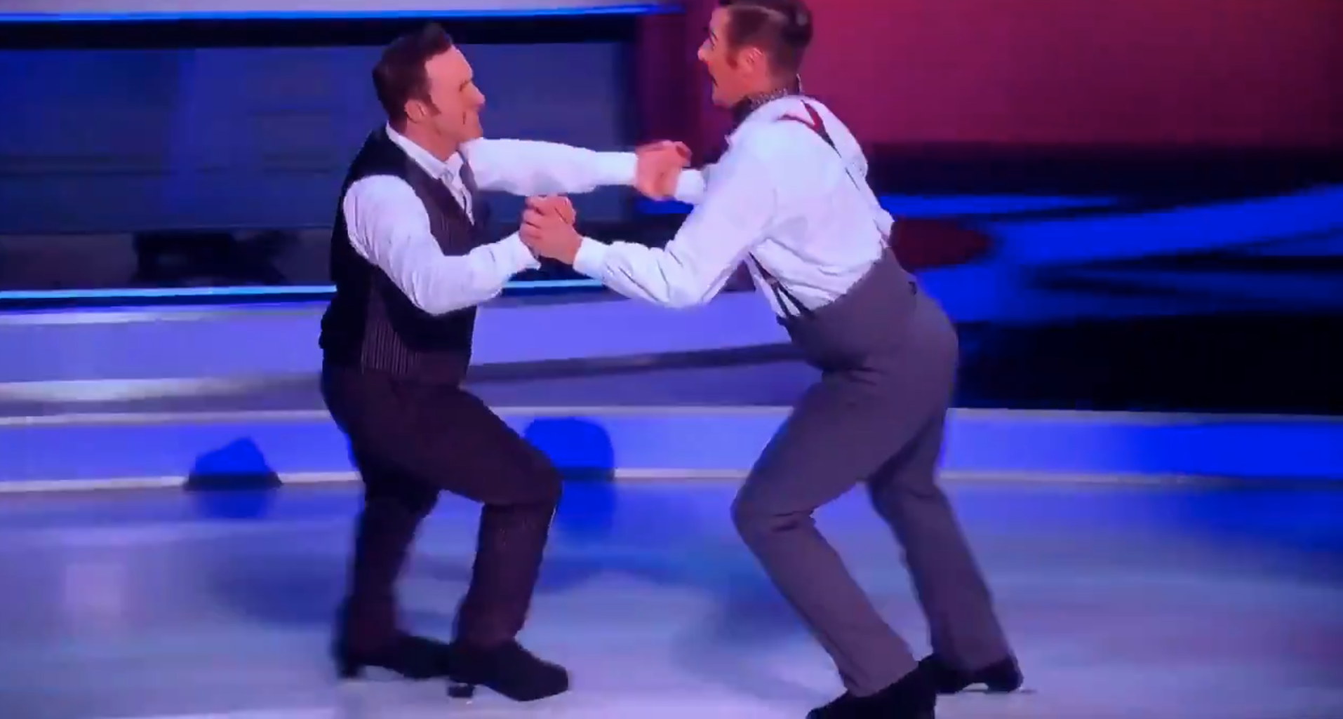 Dancing on Ice’s Matt Evers hints at possibility of a 'showmance' between he and Ian ’H’ Watkins