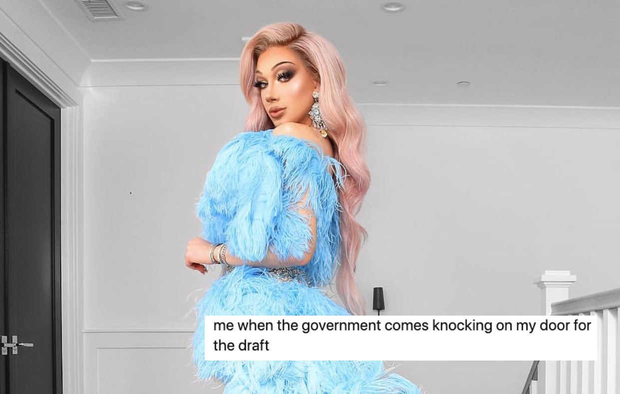 James Charles accused of making 'transphobic' joke about trans military ban, then blocking a trans woman who called him out