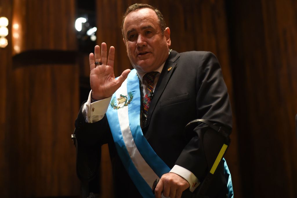 Guatemala swears in homophobic new president who's staunchly against marriage equality and LGBT rights