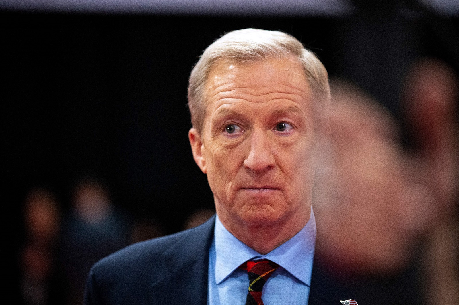 Billionaire presidential hopeful Tom Steyer couldn't answer an extremely basic question about his own LGBT asylum policy