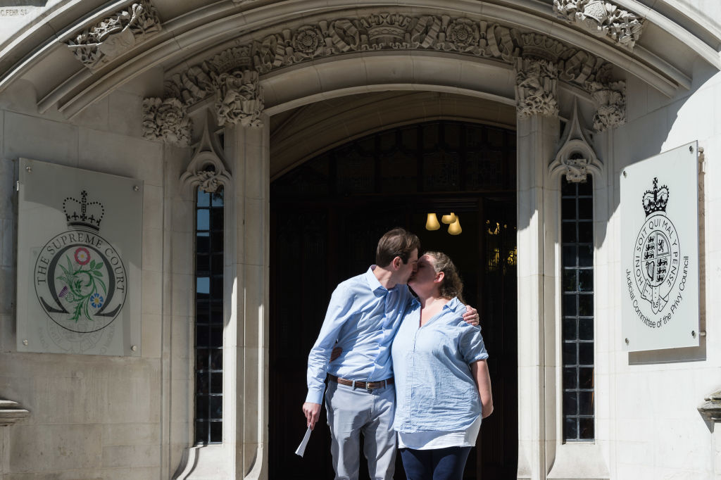 Straight couples get first civil partnerships