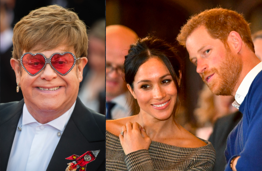 Elton John 'knew Prince Harry and Meghan Markle were quitting royal duties before the Queen did', newspaper claims