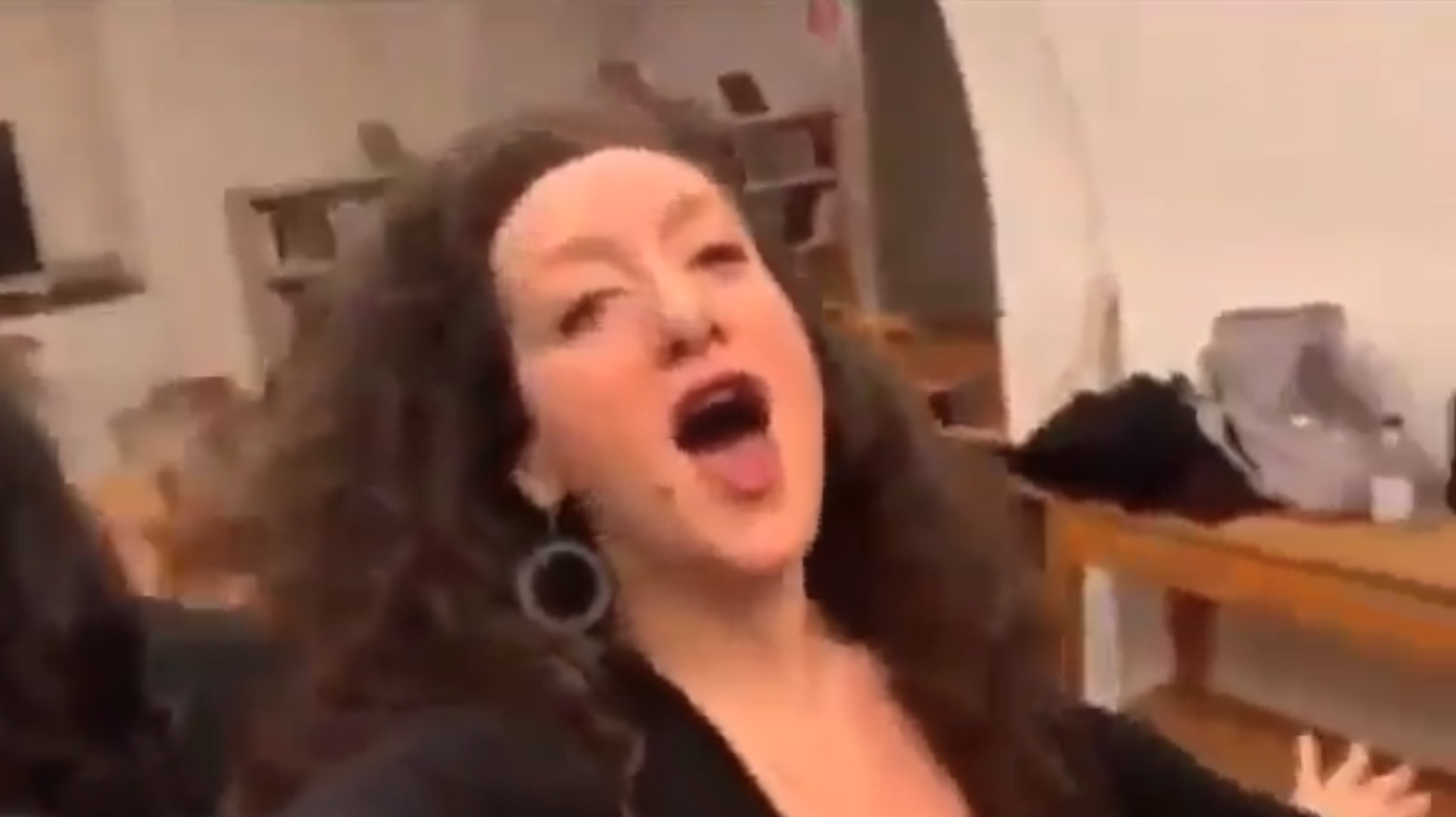 This angry white man is absolutely raging over a feminist choir singing about their vaginas