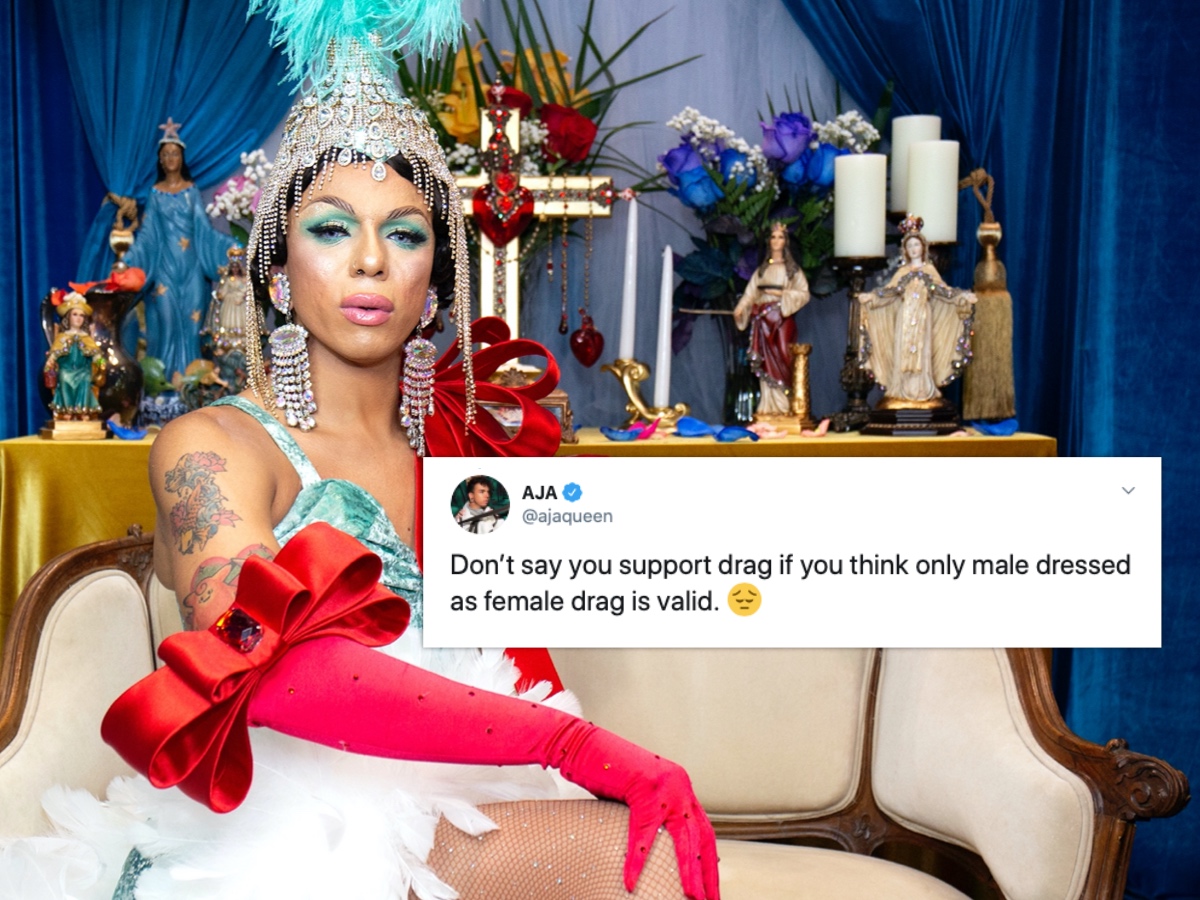 Drag Race alum Aja is latest queen to launch seething attack against RuPaul for ‘erasing’ trans people