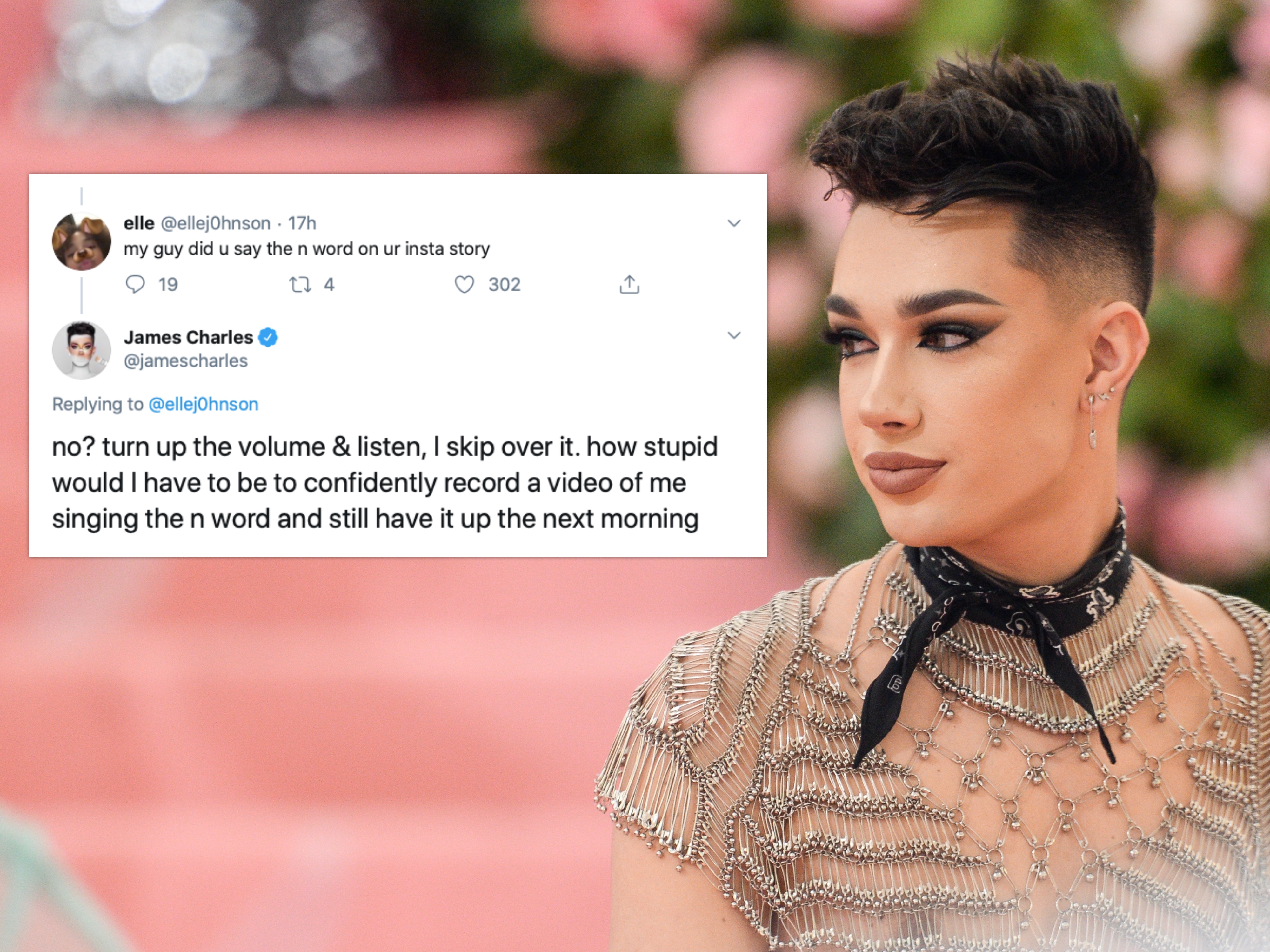 It took just two days but James Charles has already caused his first scandal of 2020