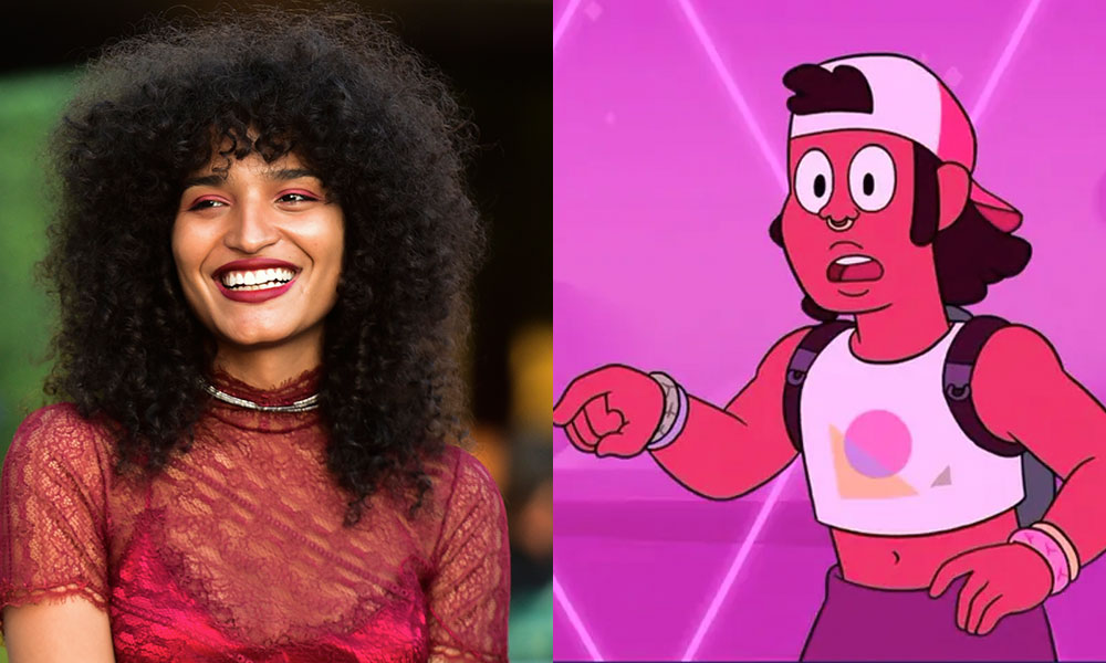 Pose star Indya Moore is playing a non-binary character in Steven Universe and we have no moral choice but to stan