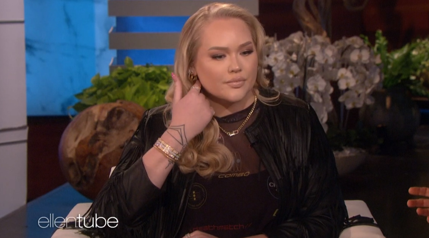 NikkieTutorials reveals how she was blackmailed into coming out as trans in emotional Ellen DeGeneres interview