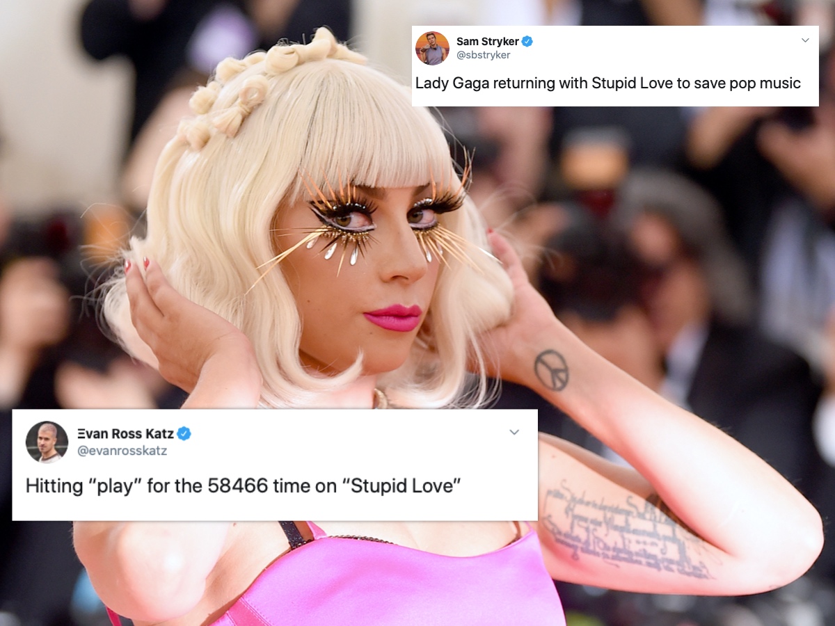 Lady Gaga fans report rampant 'rah-rah-rah'-ing after new song Stupid Love leaks online 