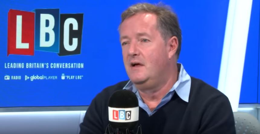 Piers Morgan tells Ruth Davidson how he voted in the general election and it'll come as little surprise