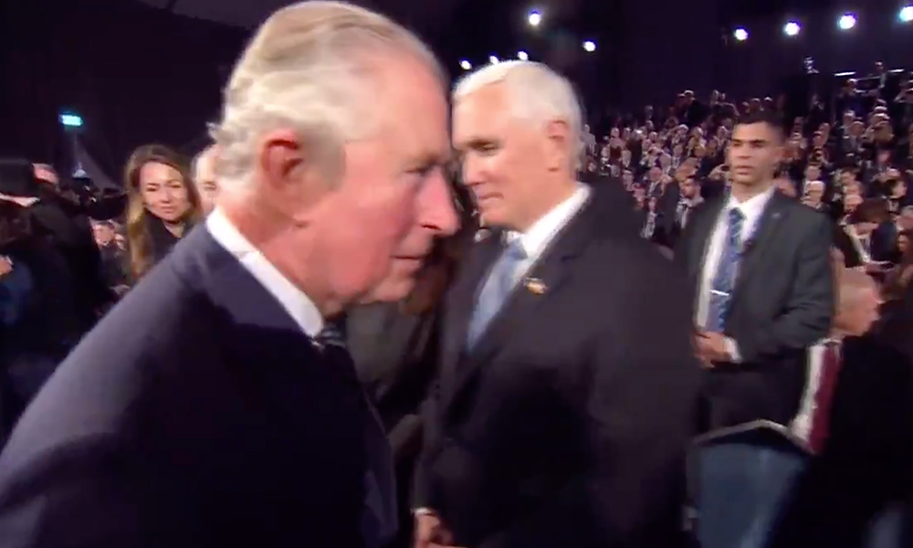 Prince Charles denies throwing royal shade at 'homophobe' Mike Pence, despite evidence to the contrary