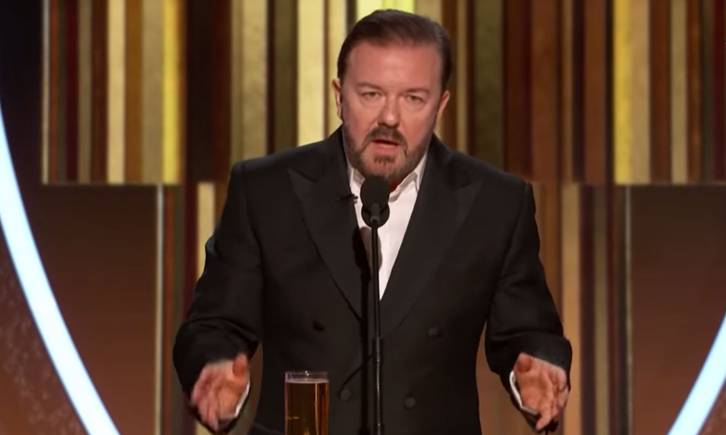 Ricky Gervais managed to get through the Golden Globes without making a single transphobic joke