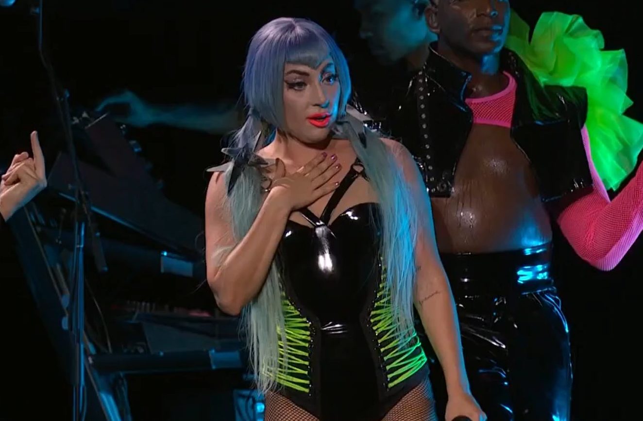 Designer uses Lady Gaga's Stupid Love at the end of New York Fashion Week show