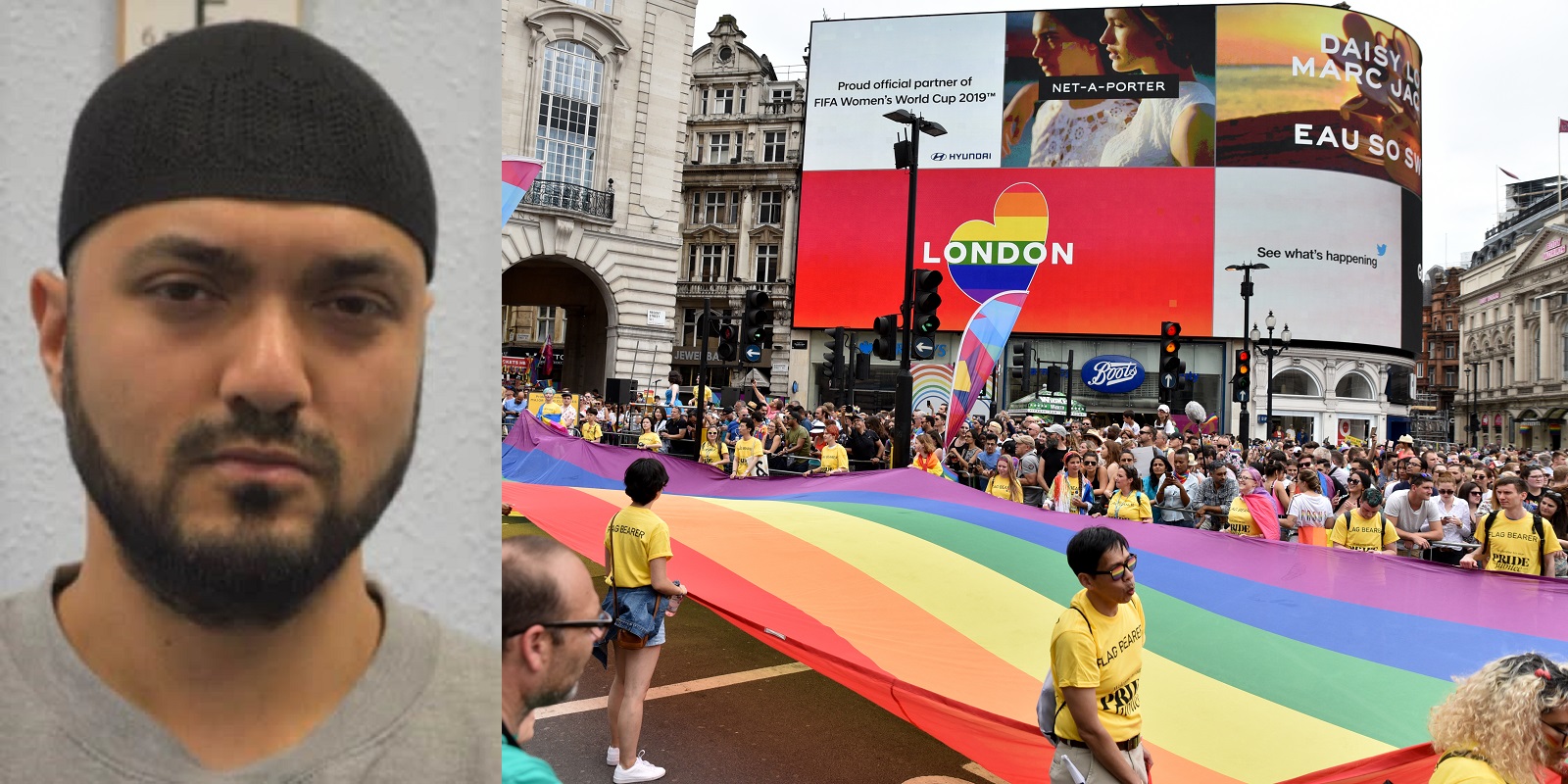 Man found guilty of plotting terror attack on 'thousands of homos' at Pride in London