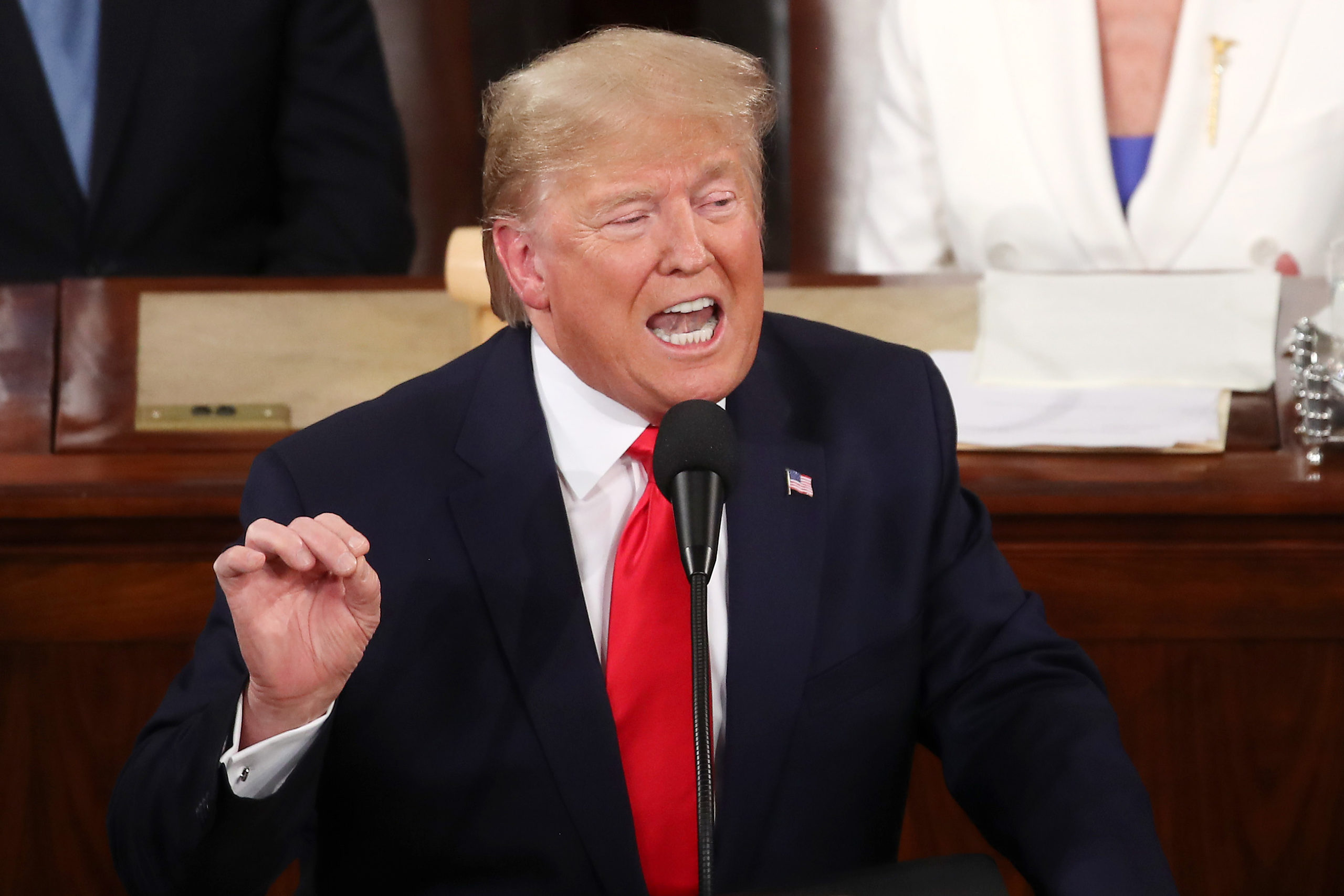 Donald Trump's State of the Union didn't include a single mention of LGBT issues, to the surprise of no one