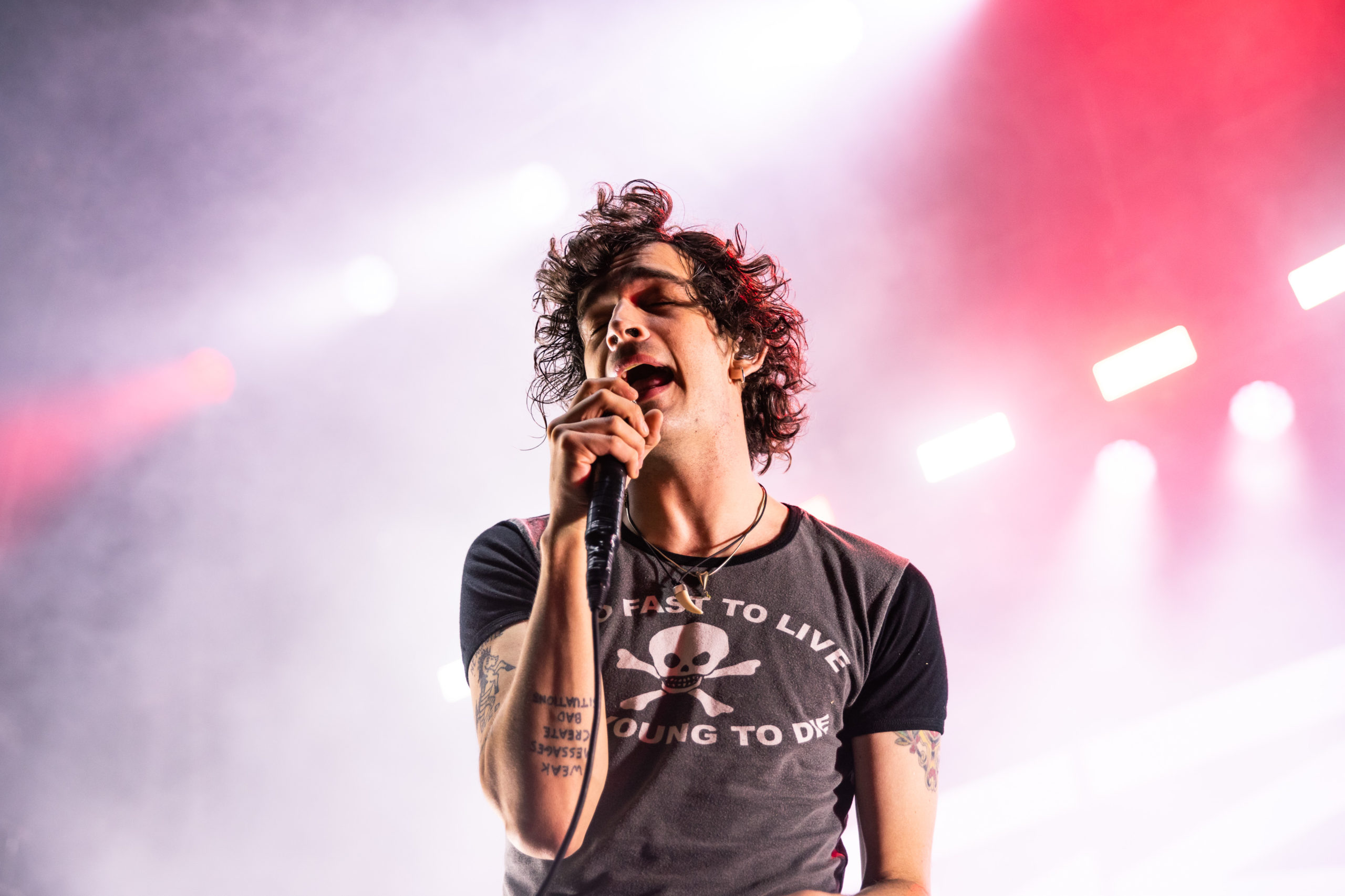 The 1975 commit to only playing festivals with an equal balance of women and non-binary acts