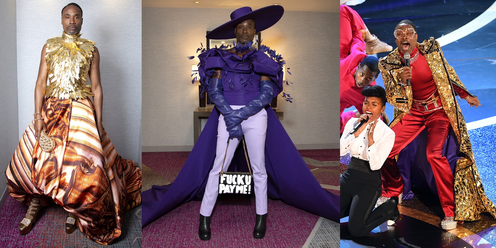 Billy Porter served not one, not two, but three iconic looks at the Oscars