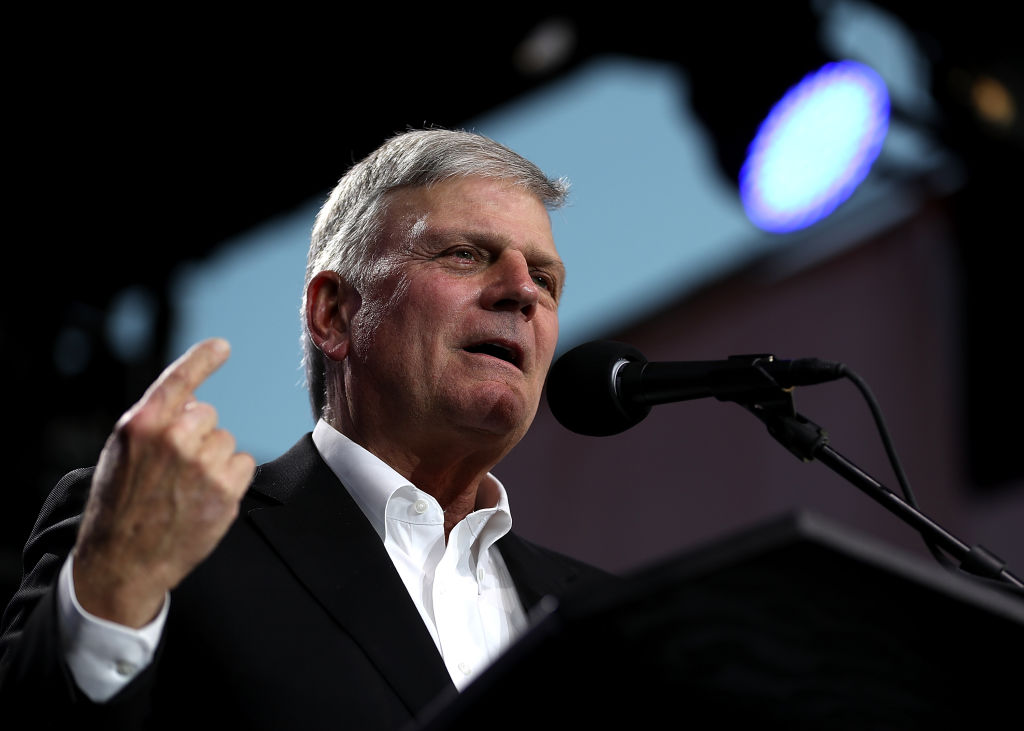 Anti-LGBT+ hate preacher Franklin Graham sues UK venue for £200,000 over cancelled tour