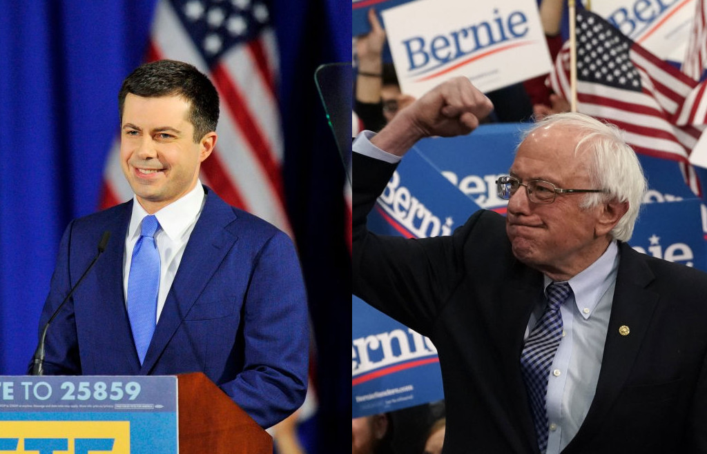 Bernie Sanders tops Pete Buttigieg in crucial New Hampshire primary
