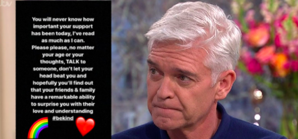 Phillip Schofield gives heartfelt thanks for overwhelming support and urges others to come out, too