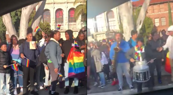 Westboro Baptist Church attempts a homophobic protest and it backfires spectacularly