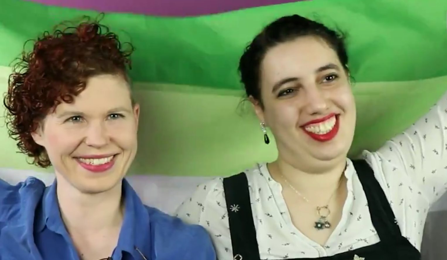 Aromantic couple give an eye-opening explanation of what intimacy and romance means to them