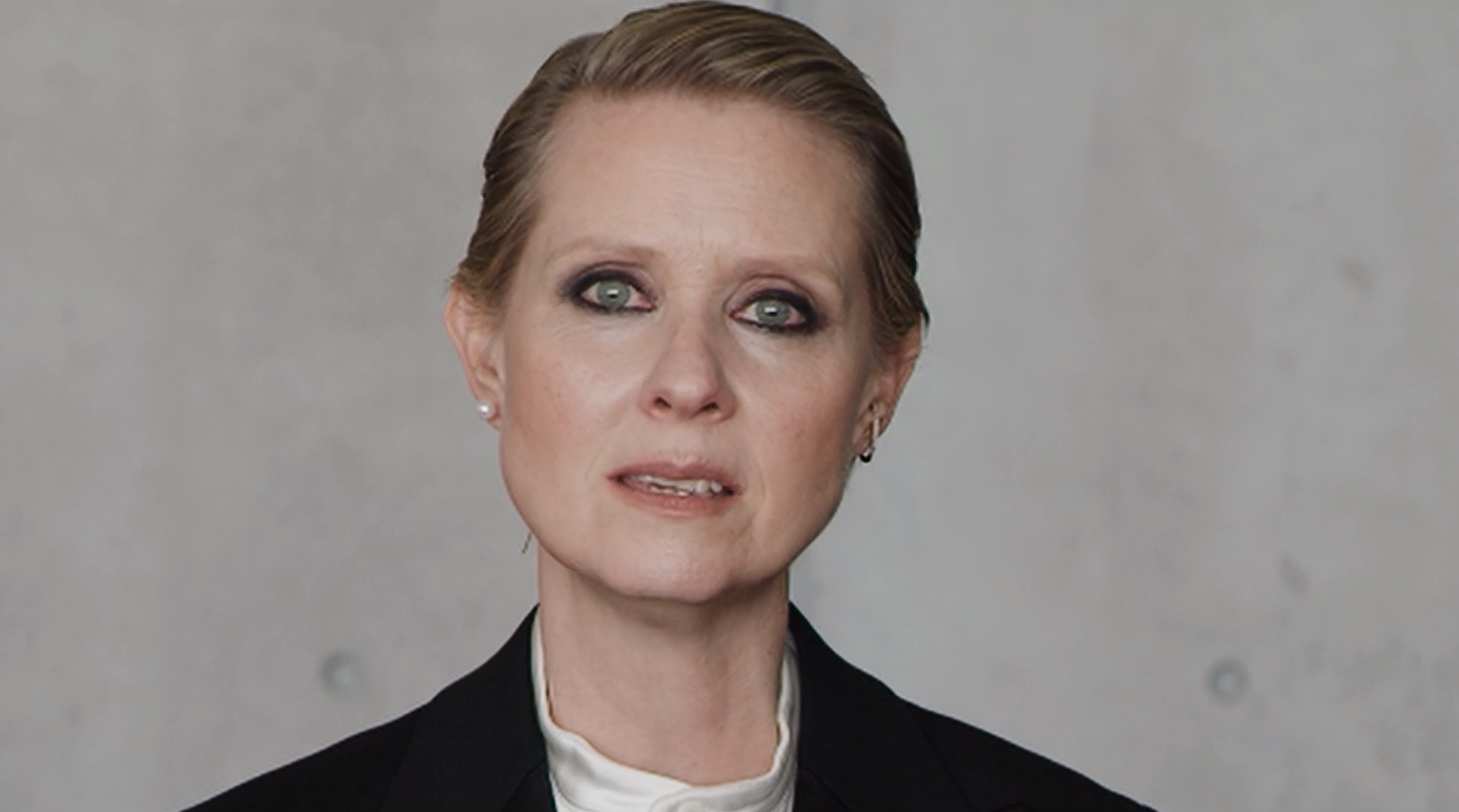 Cynthia Nixon narrates powerful and eye-opening video about the reality of being a woman in 2020