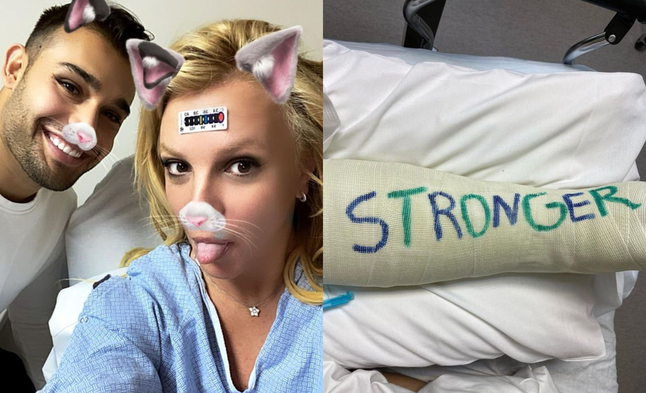 Red alert! This is not a drill! Britney Spears is in hospital with a broken foot