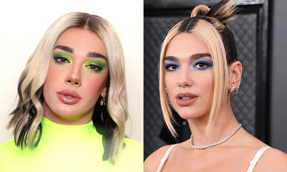 James Charles transformed himself into Dua Lipa and the internet has several thoughts